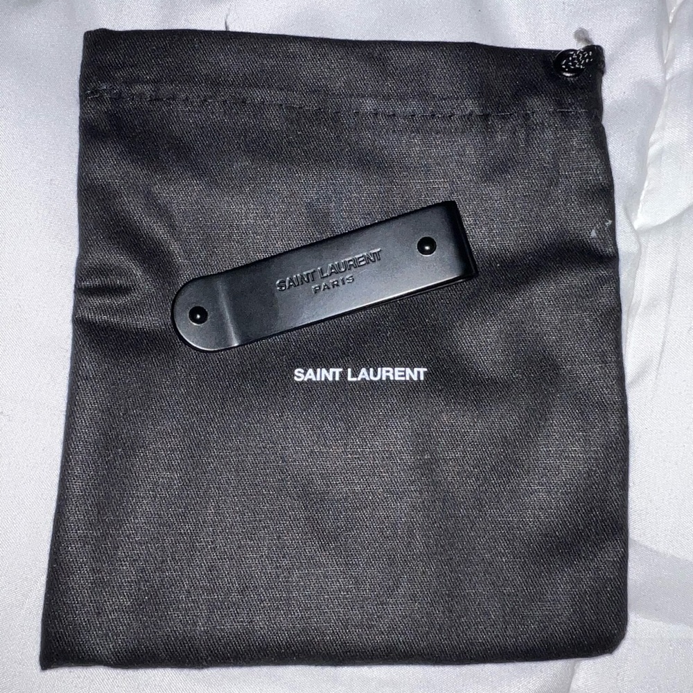 YSL Metal Money Clip